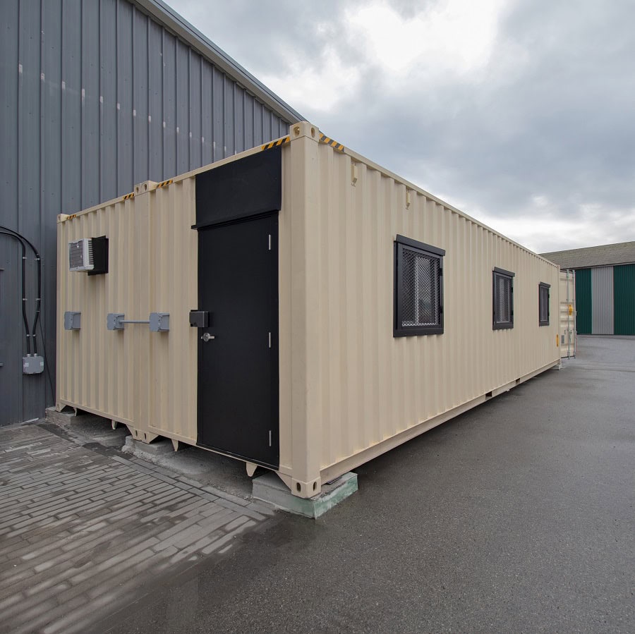 40’ x 16’ Extra Wide Site Office - Backstorage Containers