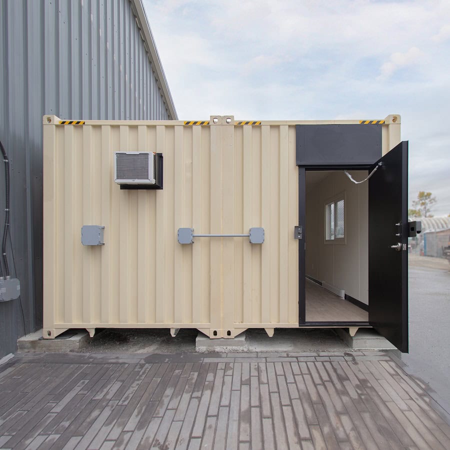 40’ x 16’ Extra Wide Site Office - Backstorage Containers