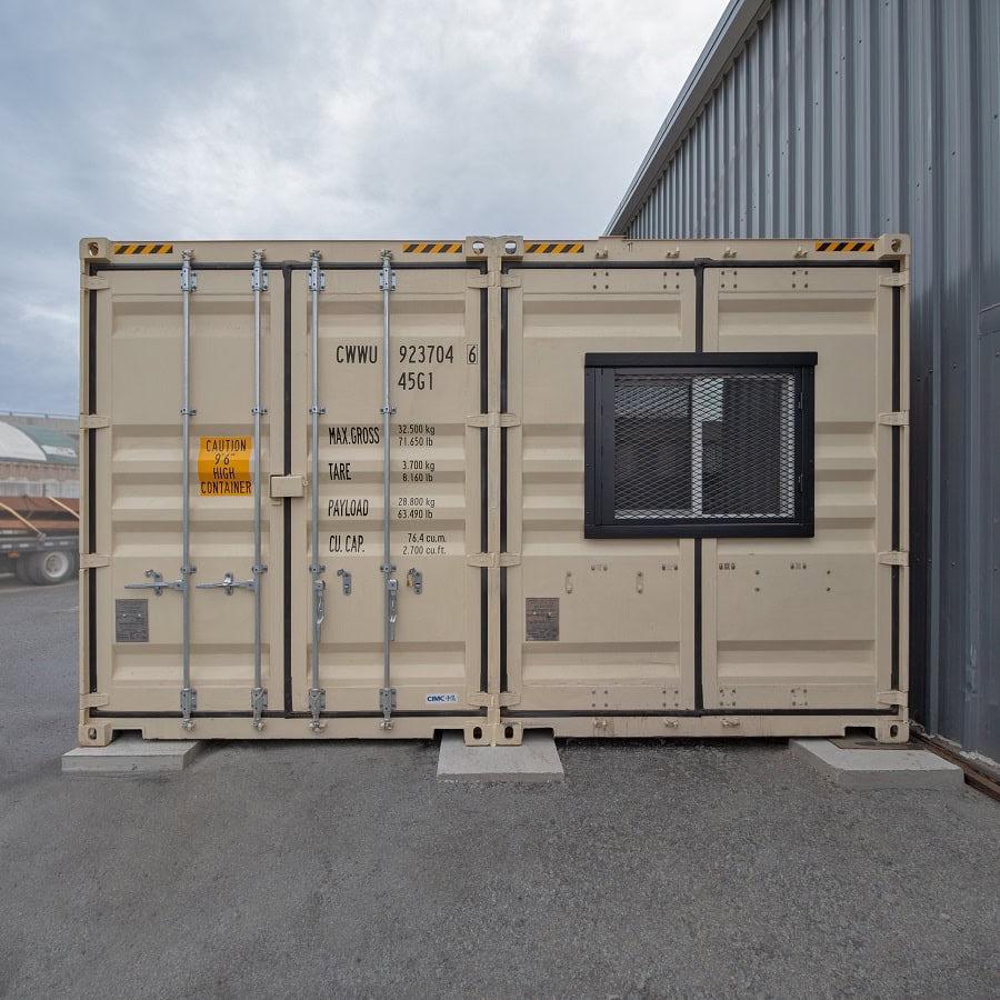 40’ x 16’ Extra Wide Site Office - Backstorage Containers
