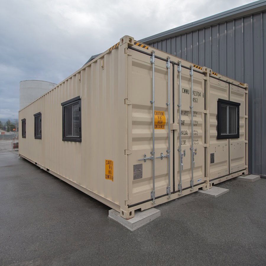 40’ x 16’ Extra Wide Site Office - Backstorage Containers
