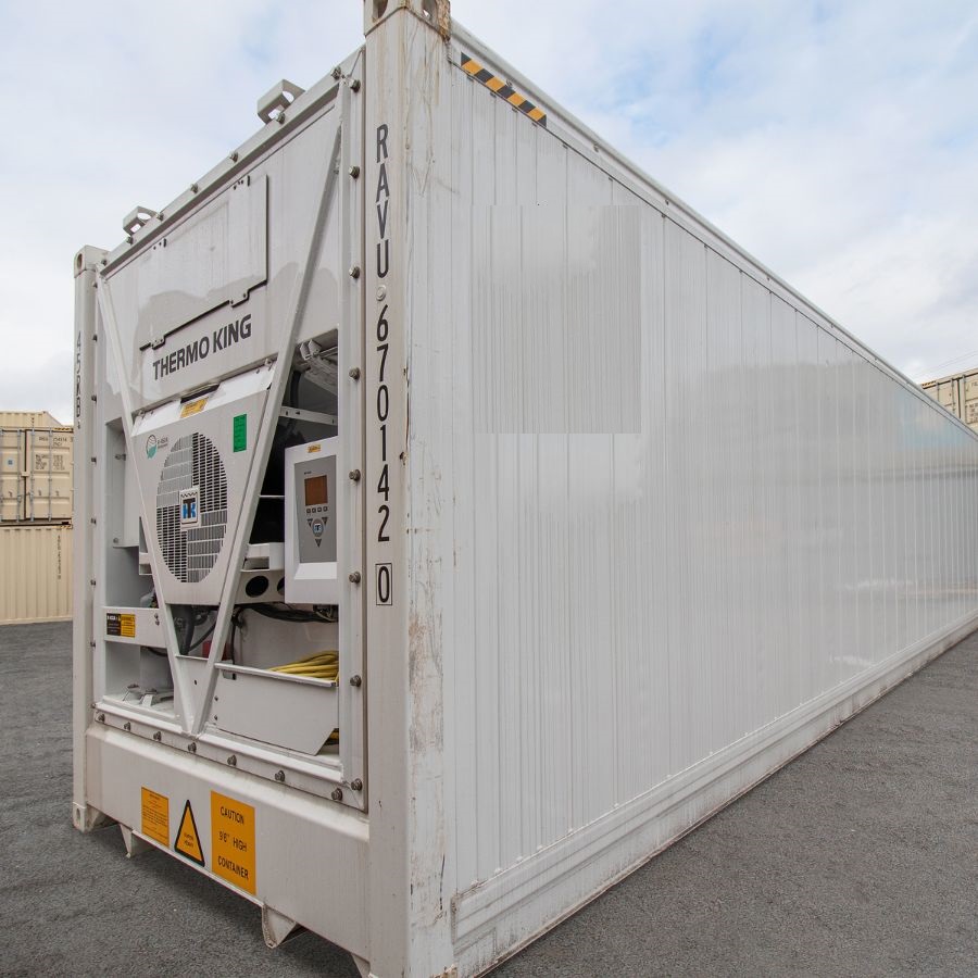 40’HC New (1-trip) Refrigerated Container (Working Reefer) - Backstorage Containers