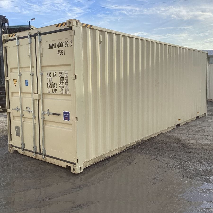 27’HC New Cut-Down Shipping Container - Backstorage Containers