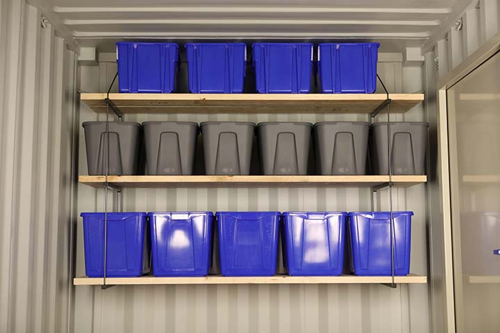 INSTA Shelving Brackets - Backstorage Containers