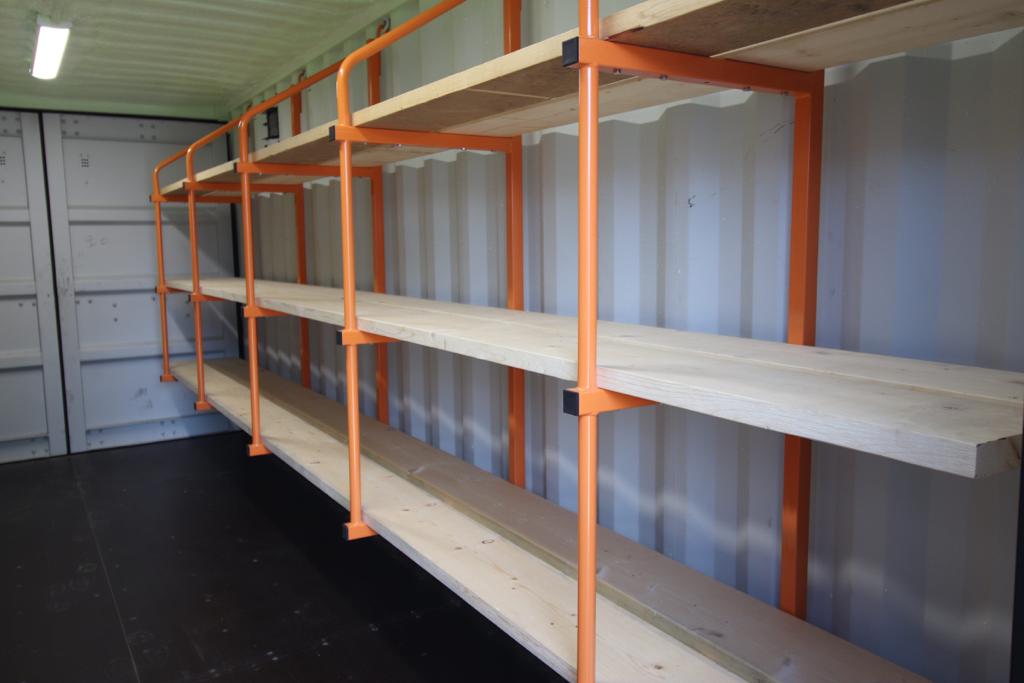 Backstorage Containers | HEAVY DUTY Shelving Brackets - Backstorage Containers