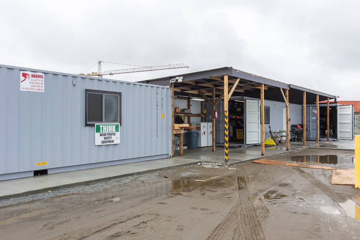 Office & Workshop Space for Progressive Concrete - Backstorage Containers