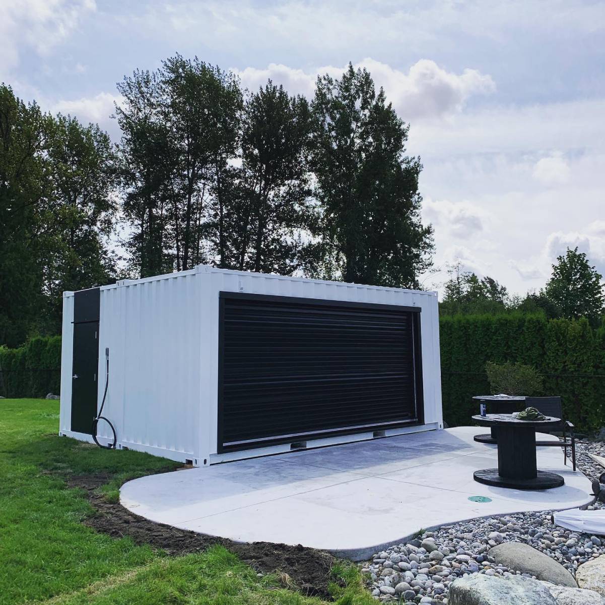 Poolside Bar Oasis in Fort Langley - Backstorage Containers