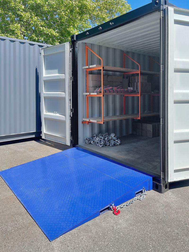 M&B | Heavy Duty Forklift Ramp - Backstorage Containers