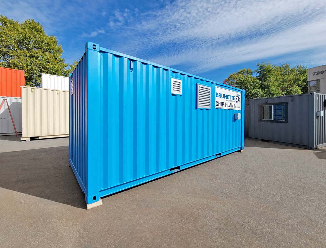 20′ Machinery Housing Unit - Backstorage Containers