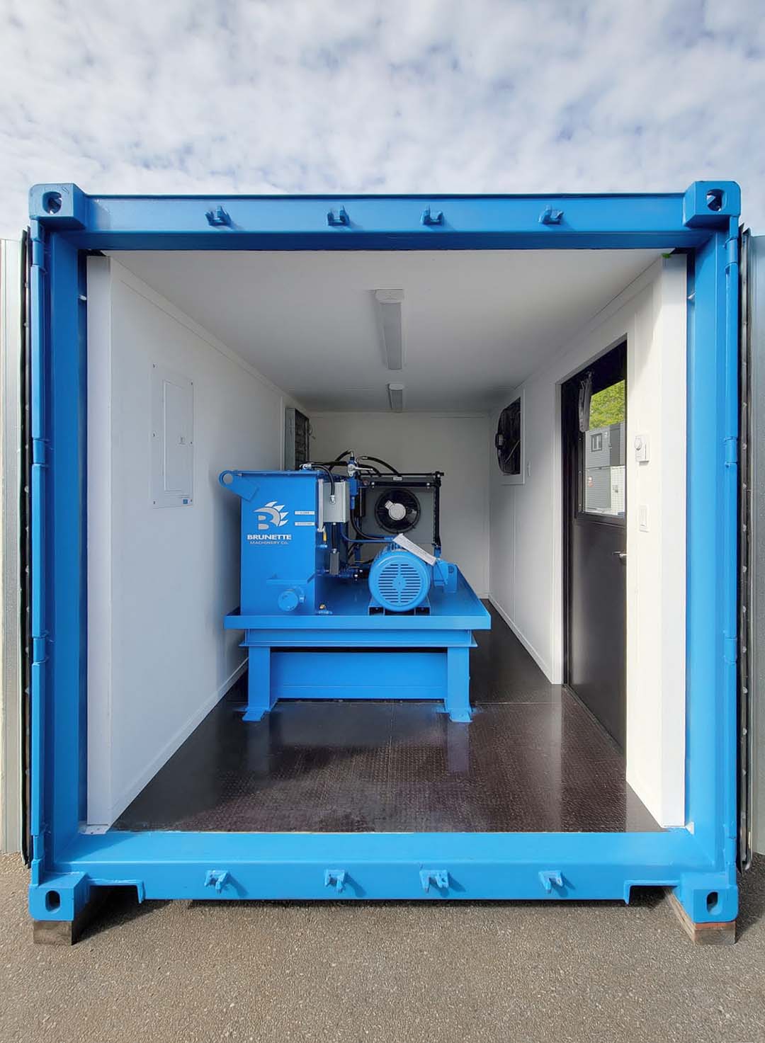 20′ Machinery Housing Unit - Backstorage Containers