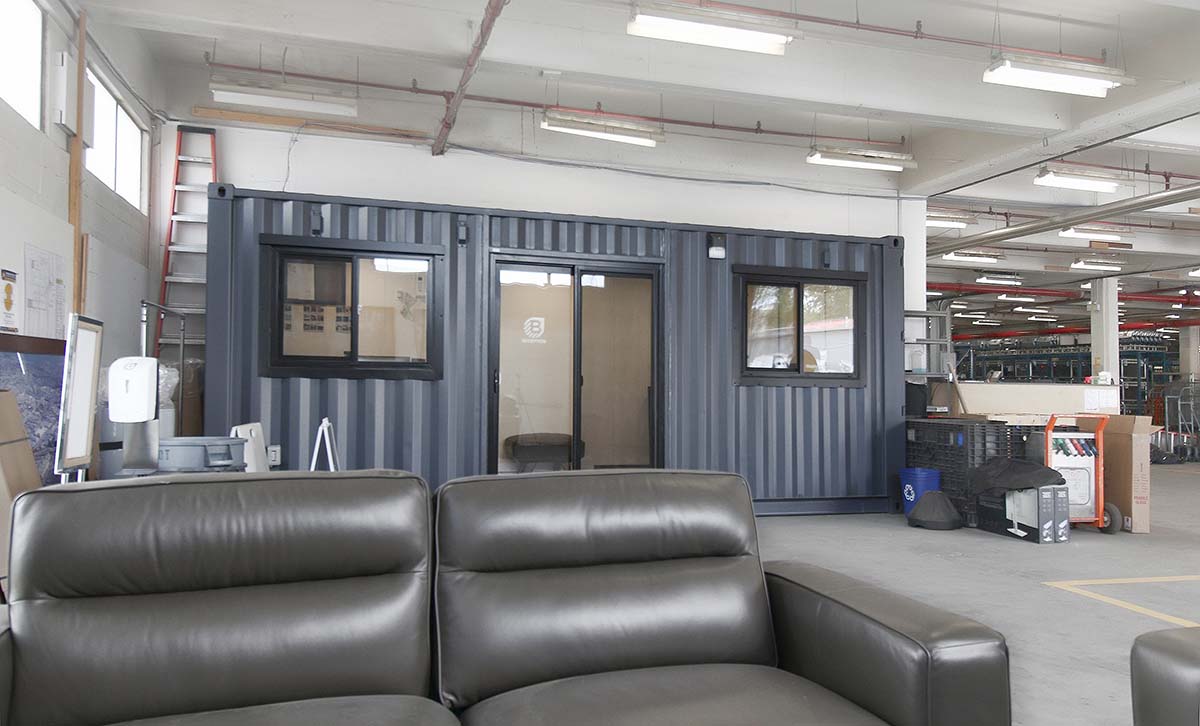 Interior Office Space Solution - Backstorage Containers