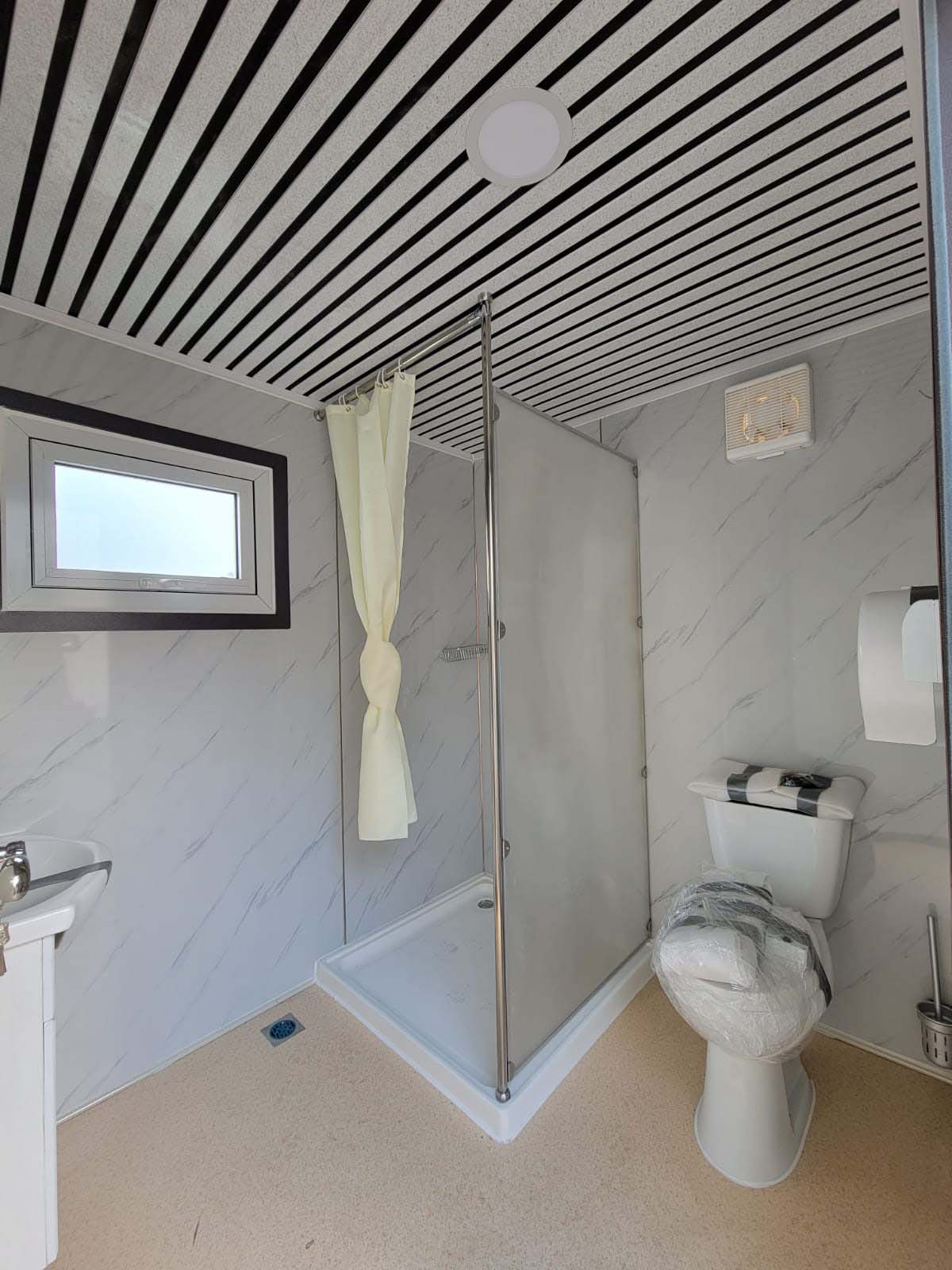 M&B | Portable Washroom + Shower - Backstorage Containers