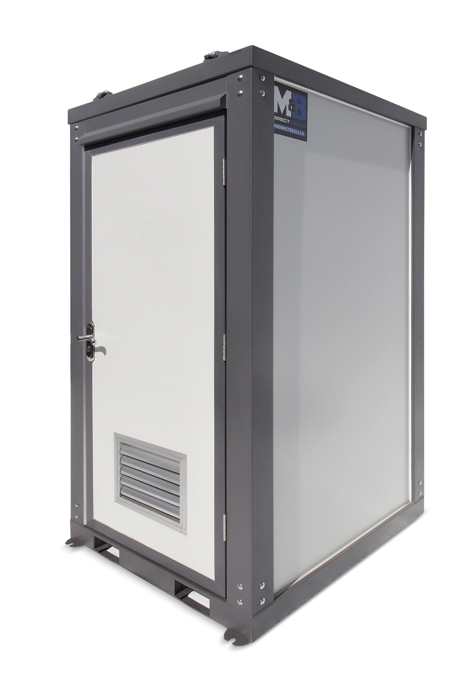 M&B | Single Stall Portable Washroom - Backstorage Containers