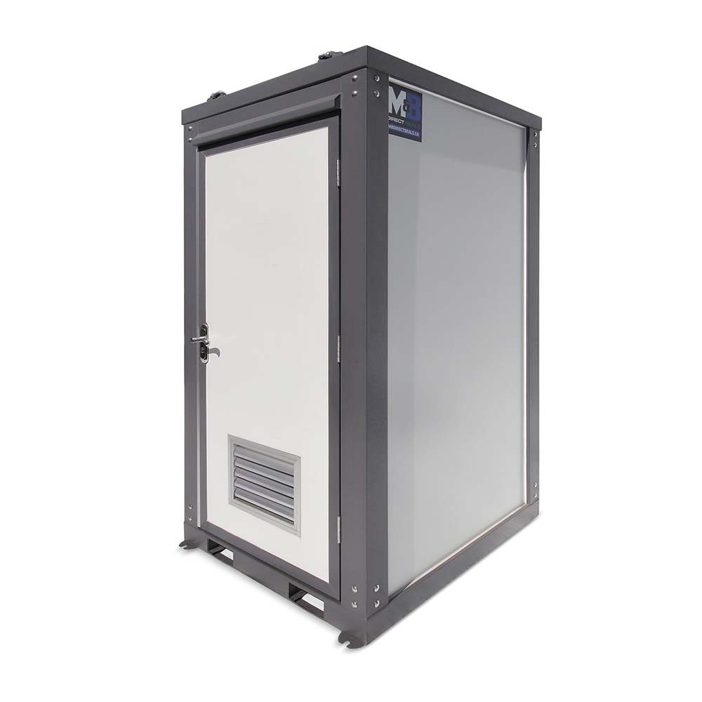 M&B | Single Stall Portable Washroom - Backstorage Containers