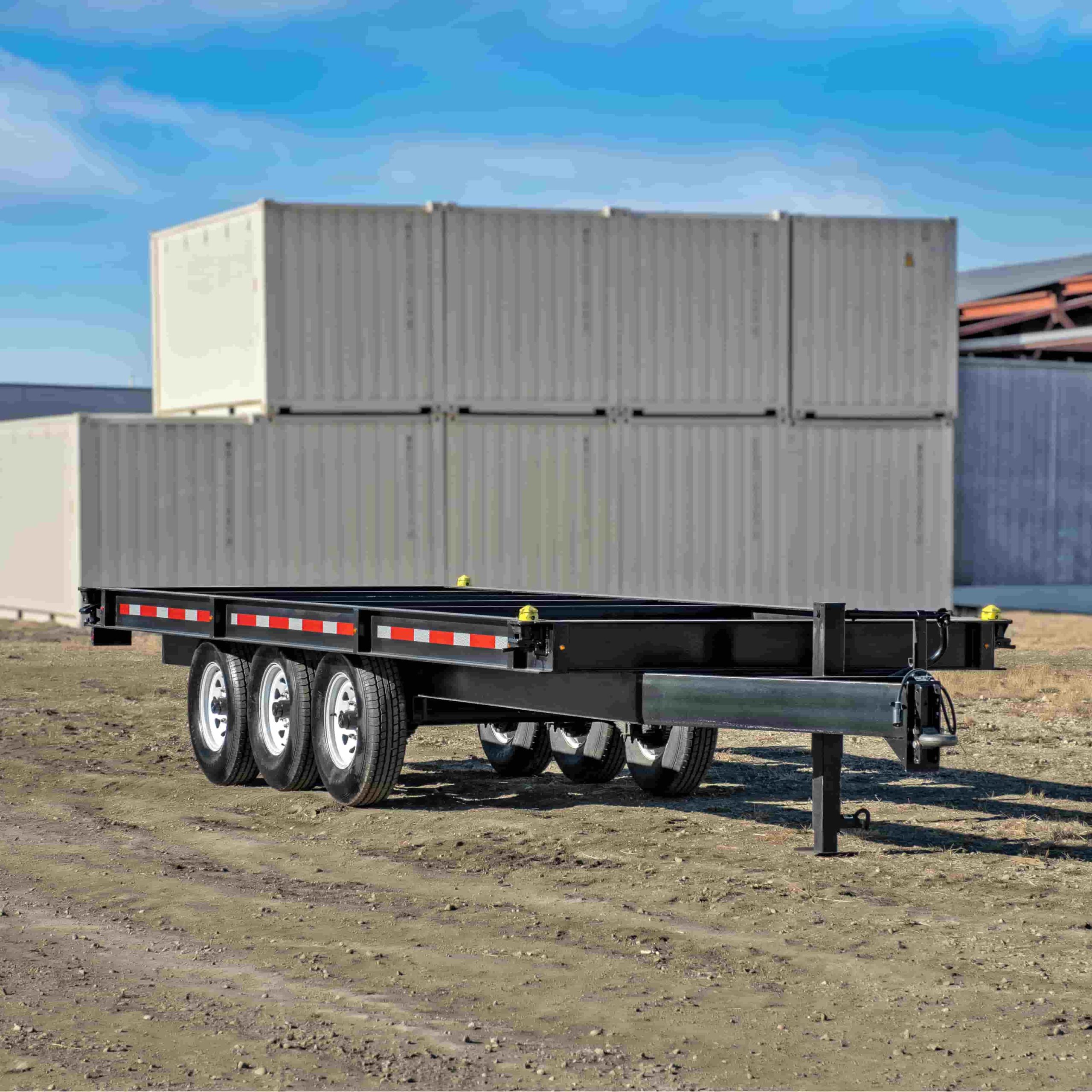 20’ Bumper Pull Container Chassis - Backstorage Containers