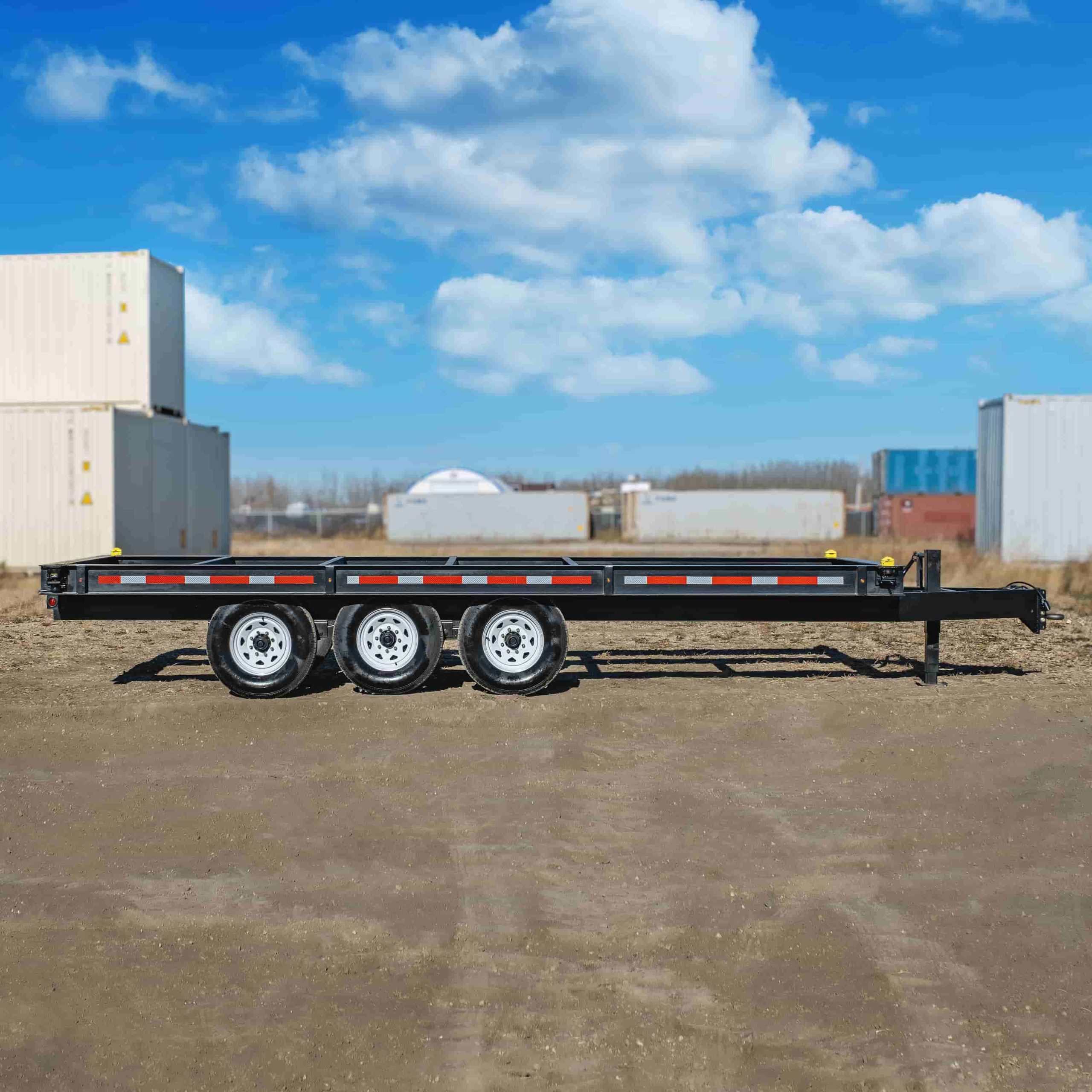 20’ Bumper Pull Container Chassis - Backstorage Containers
