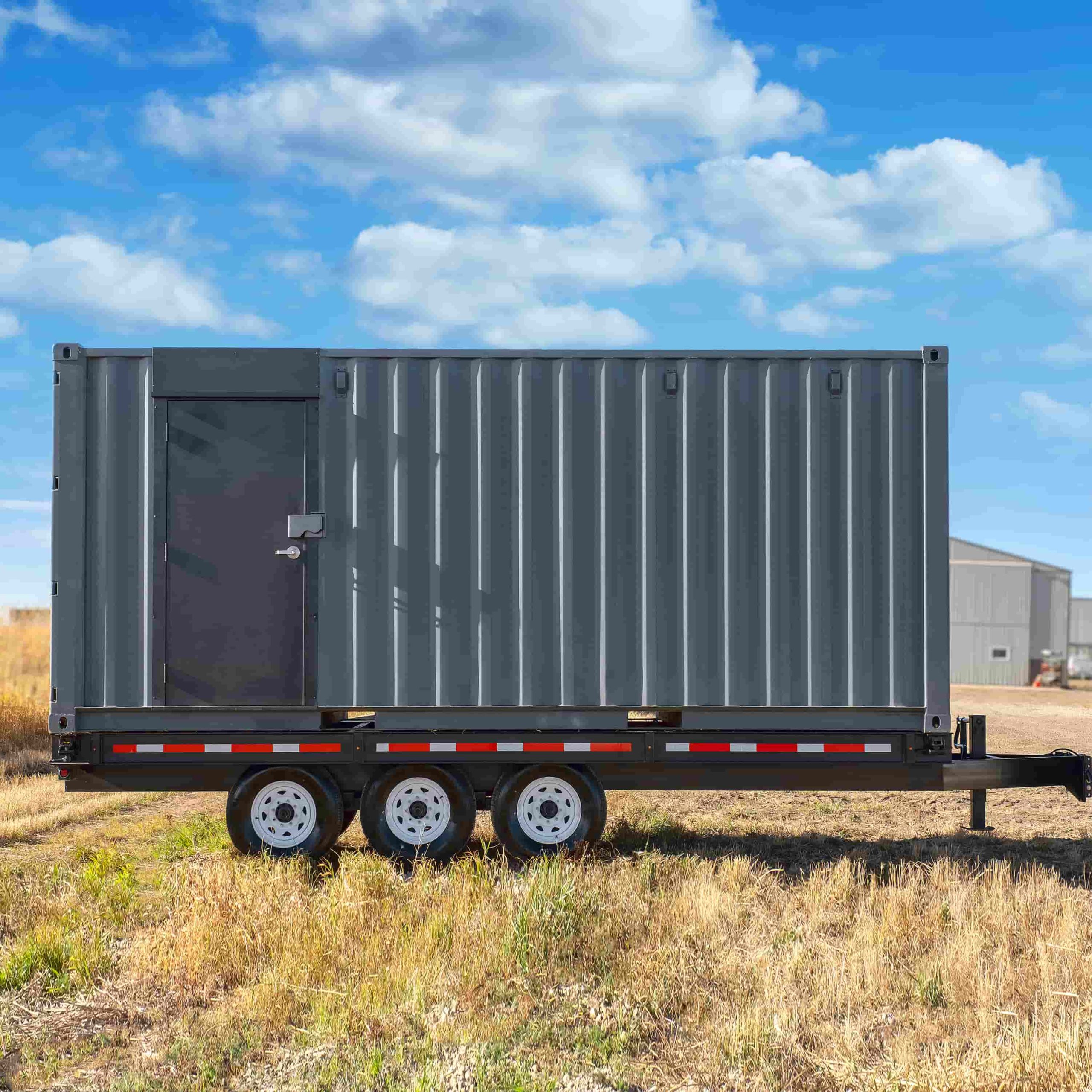 20’ Bumper Pull Container Chassis - Backstorage Containers