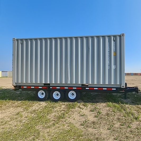 20’ Bumper Pull Container Chassis - Backstorage Containers