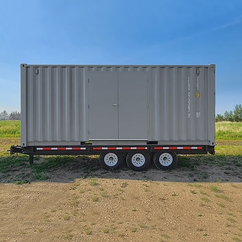 20’ Bumper Pull Container Chassis - Backstorage Containers