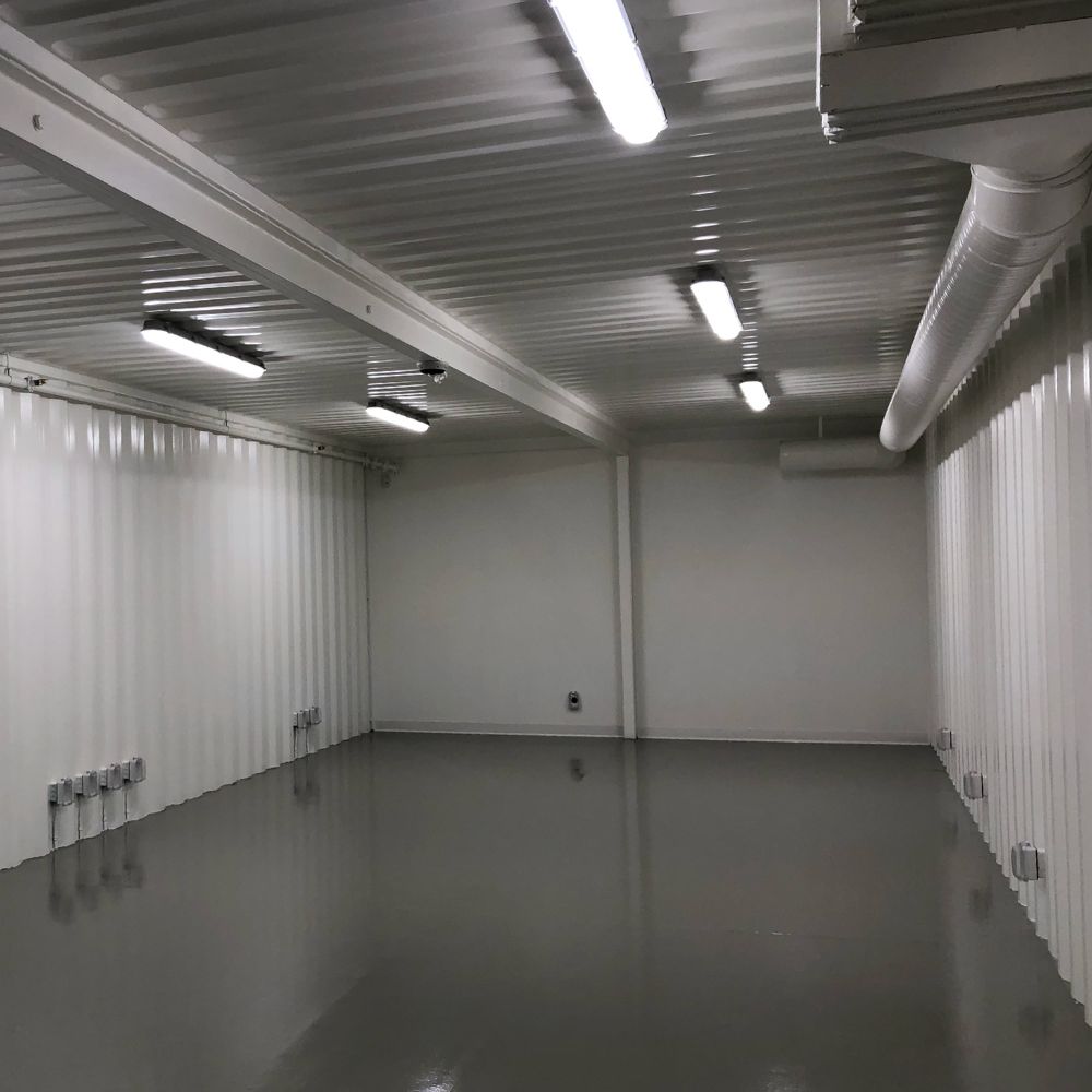 Cannabis Infused Manufacturing Facility - Backstorage Containers