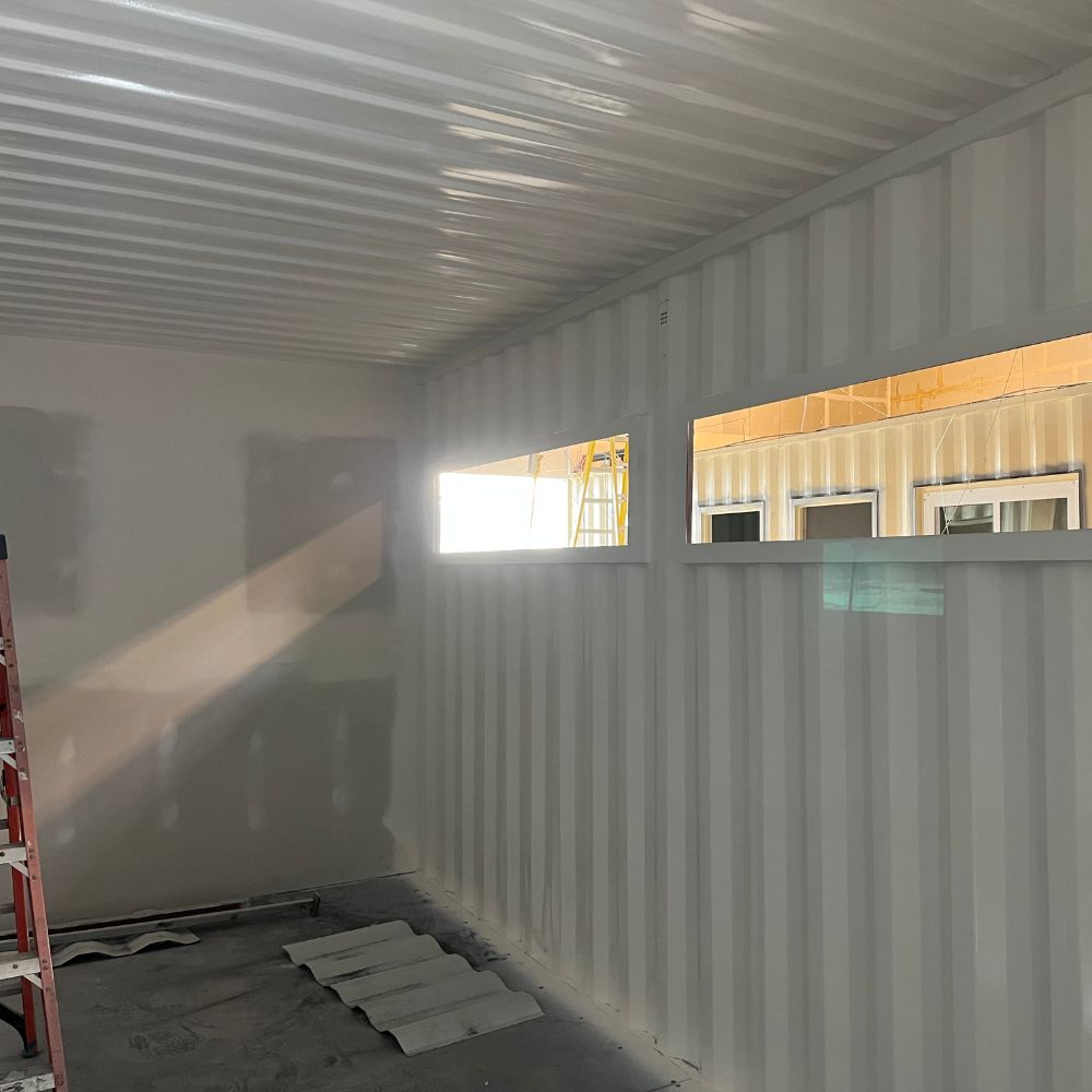 Cannabis Infused Manufacturing Facility - Backstorage Containers