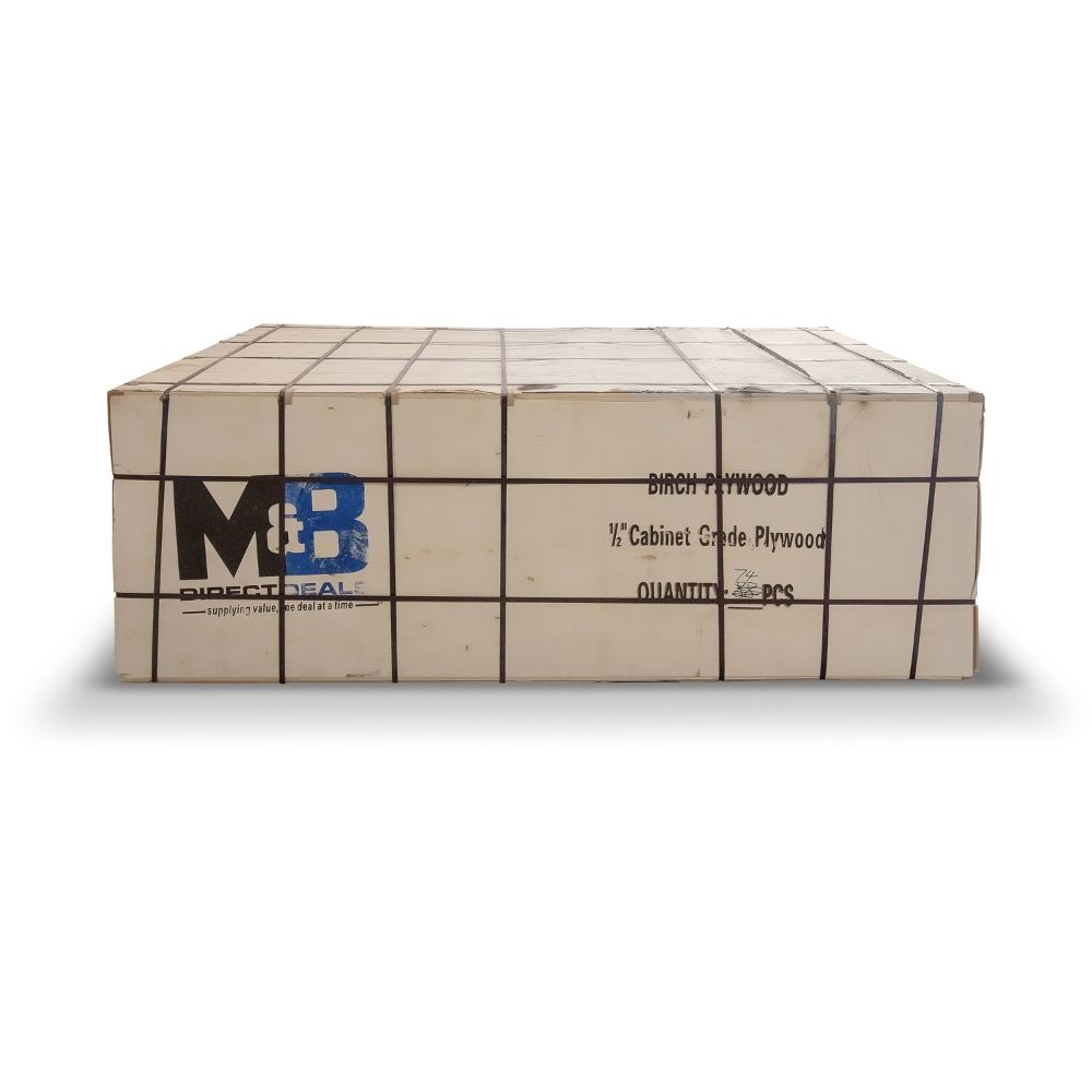 M&B | 1/2” Cabinet Grade Birch Plywood - Backstorage Containers