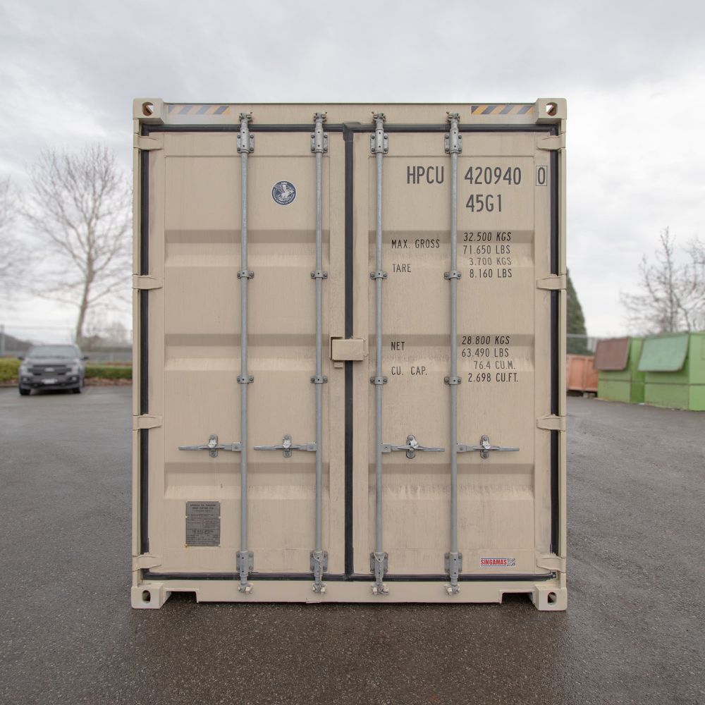 40’ Custom Industrial Container - Backstorage Containers