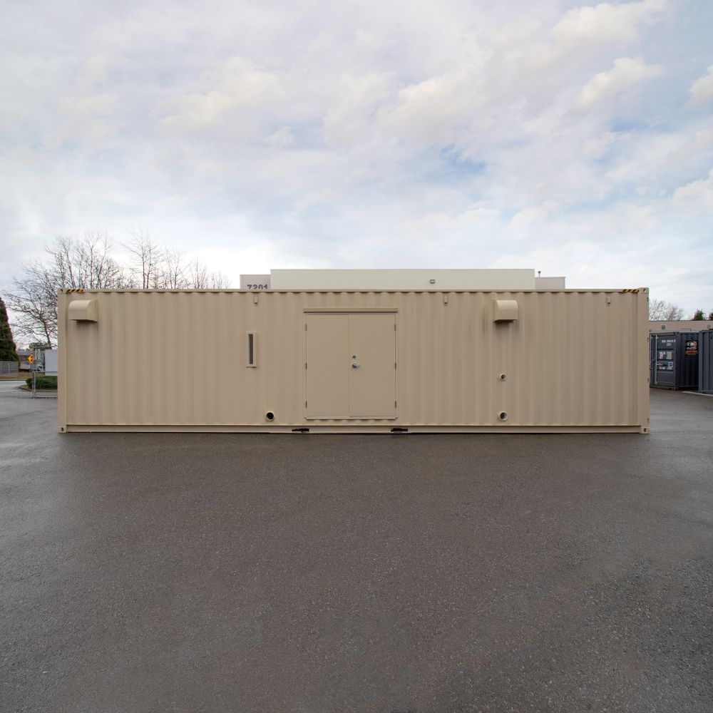 40’ Custom Industrial Container - Backstorage Containers