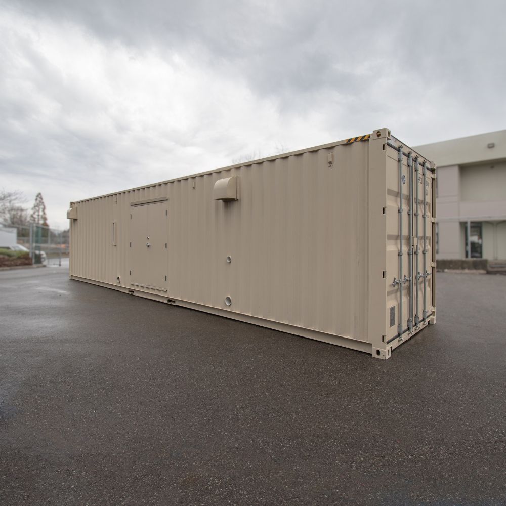 40’ Custom Industrial Container - Backstorage Containers