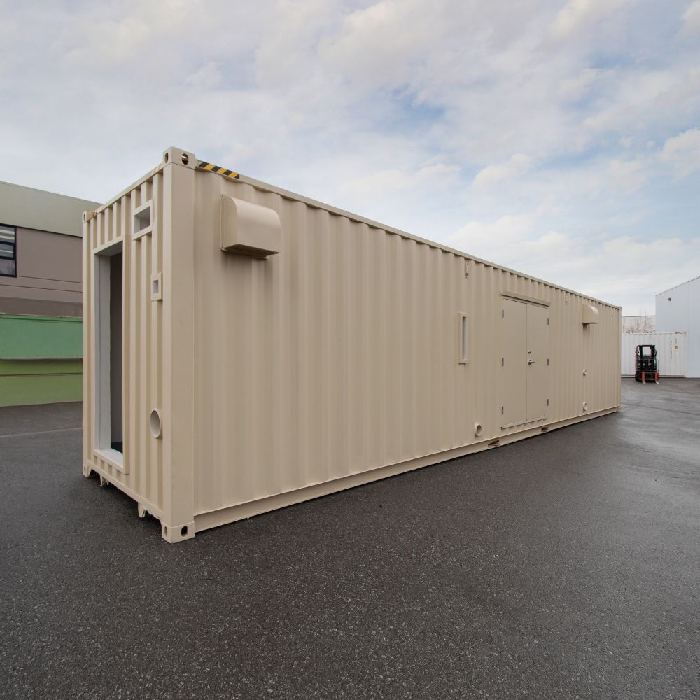 40’ Custom Industrial Container - Backstorage Containers