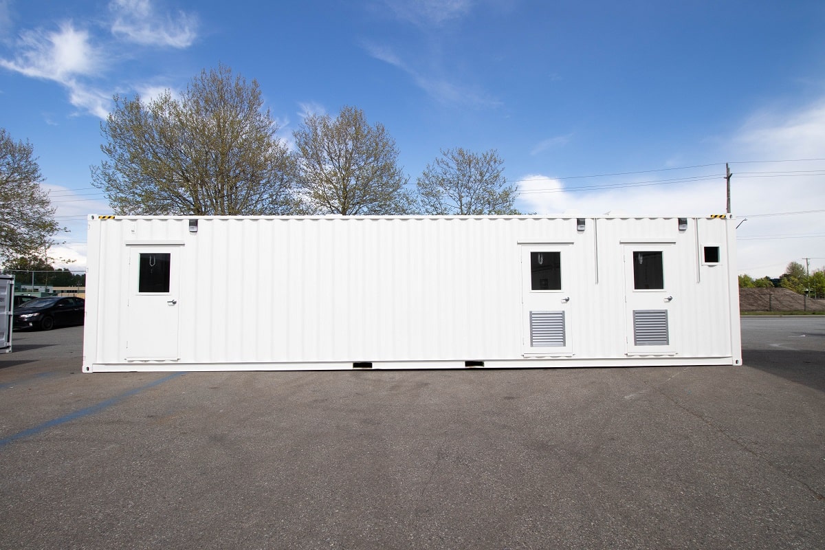 40’ Custom Mechanical Enclosure - Backstorage Containers