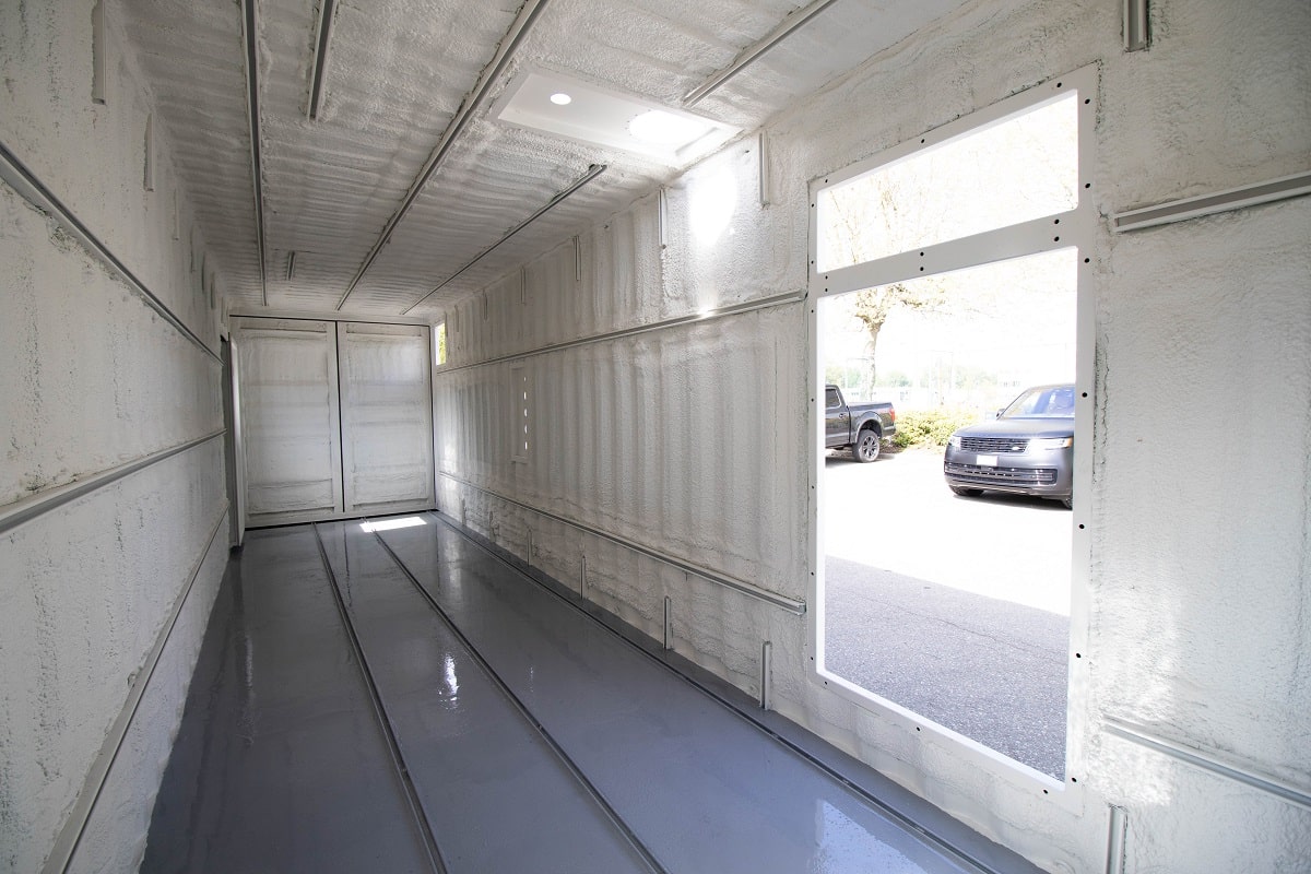 40’ Custom Mechanical Enclosure - Backstorage Containers