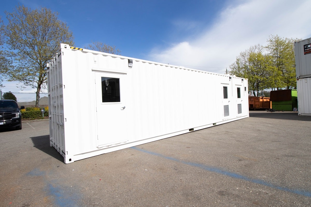 40’ Custom Mechanical Enclosure - Backstorage Containers