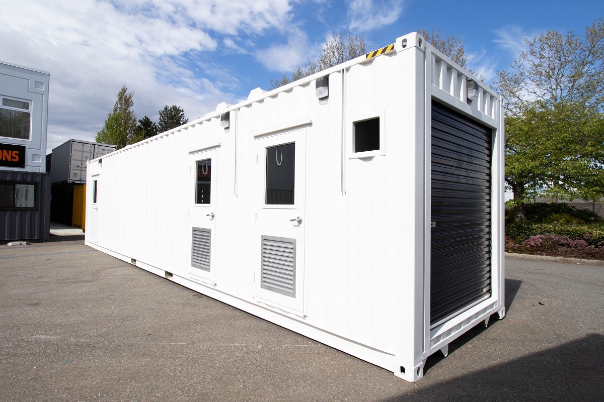 40’ Custom Mechanical Enclosure - Backstorage Containers