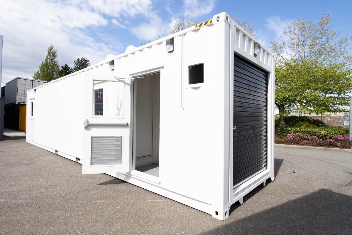 40’ Custom Mechanical Enclosure - Backstorage Containers