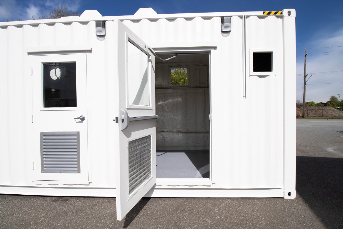 40’ Custom Mechanical Enclosure - Backstorage Containers