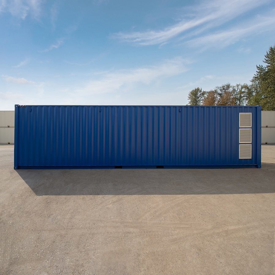 40’ Custom Equipment Housing Unit - Backstorage Containers