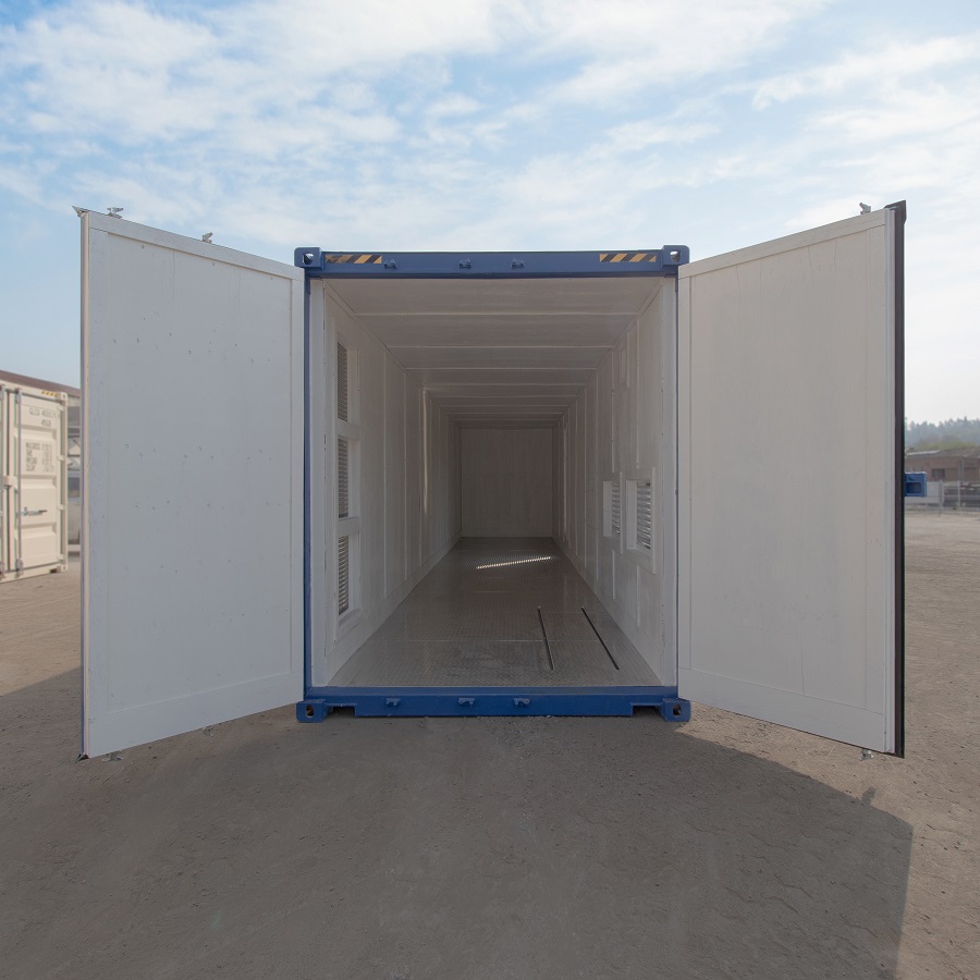 40’ Custom Equipment Housing Unit - Backstorage Containers