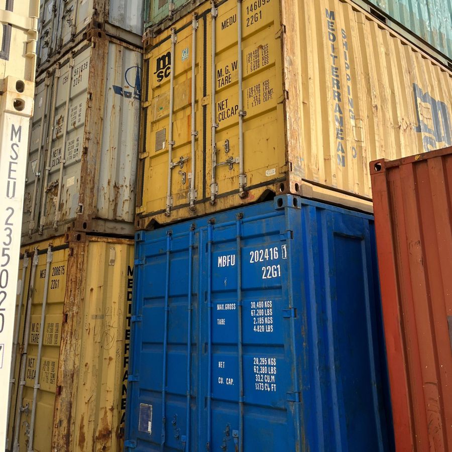 20’ Used Containers With Minor DMG - Backstorage Containers