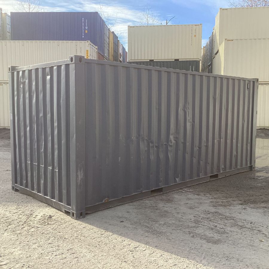 20′ Used “Open-Face” Shipping Container (Special) - Backstorage Containers