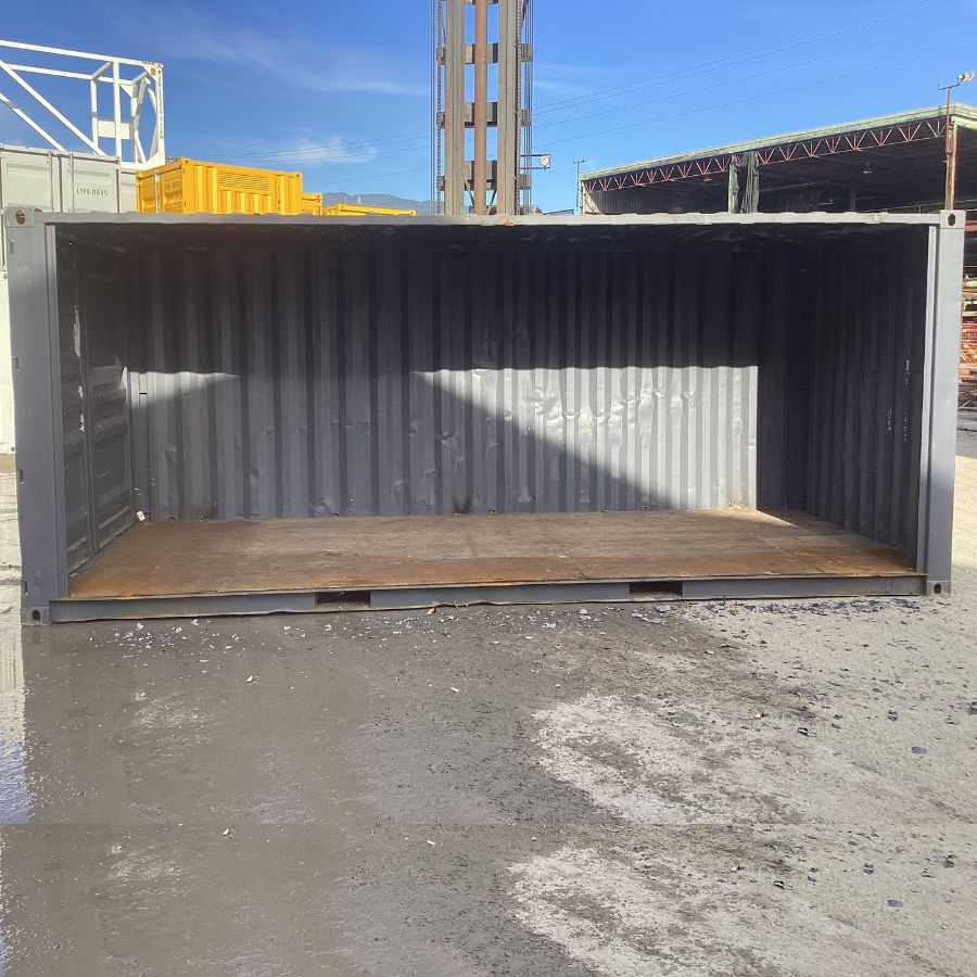 20′ Used “Open-Face” Shipping Container (Special) - Backstorage Containers