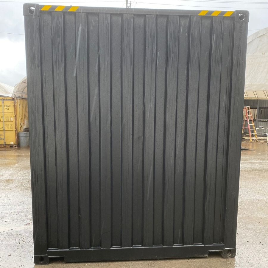 20’HC New (1-Trip) Shipping Container – Painted Black - Backstorage Containers