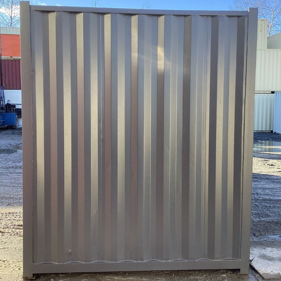 25’HC Used Shipping Container (Painted Slate Grey) - Backstorage Containers