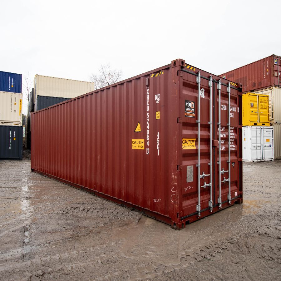 30’HC New Cut-Down Shipping Container - Backstorage Containers