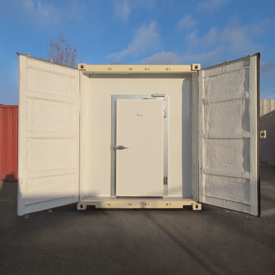 10′ Walk in Cooler CUBE - Backstorage Containers