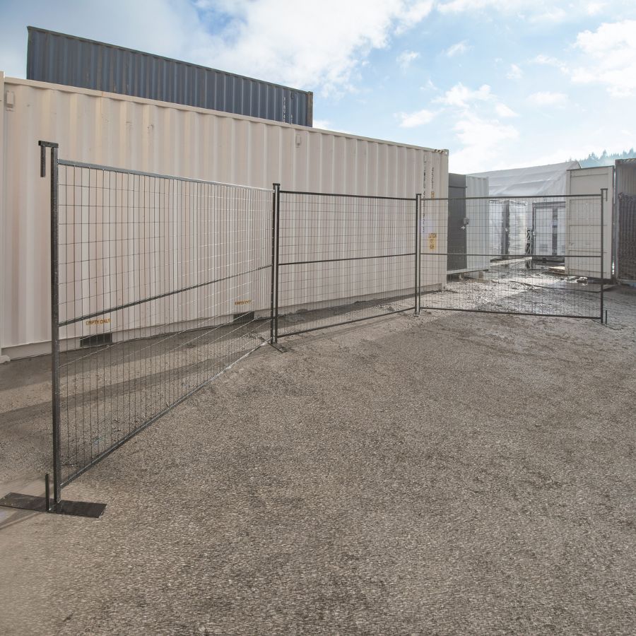 Temporary Fencing - Backstorage Containers