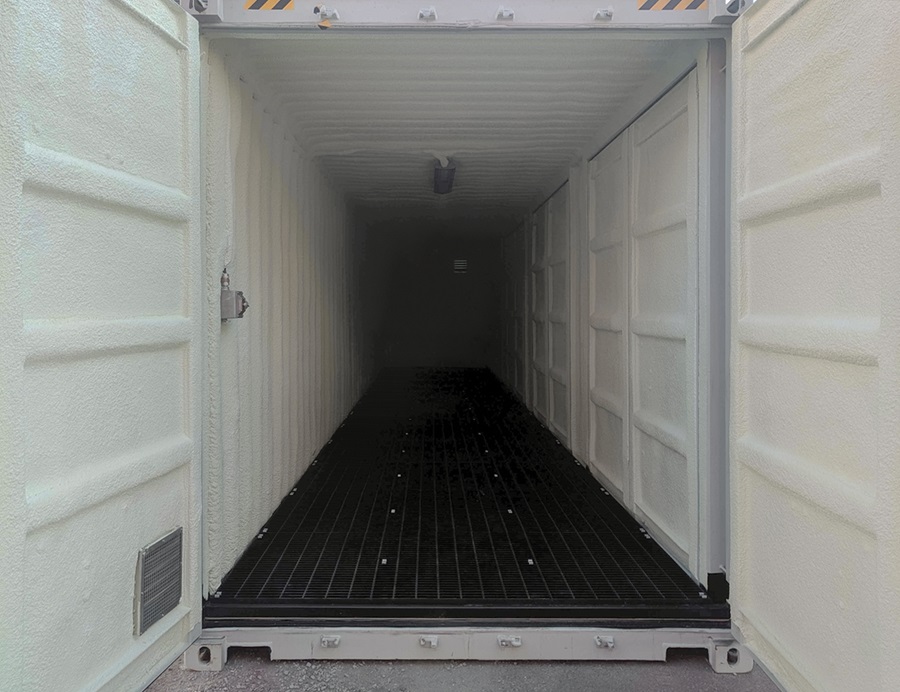 40’HC Chemical Storage w/4 x Side Doors - Backstorage Containers