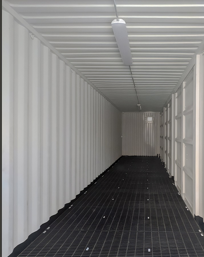 40’HC Chemical Storage w/4 x Side Doors - Backstorage Containers